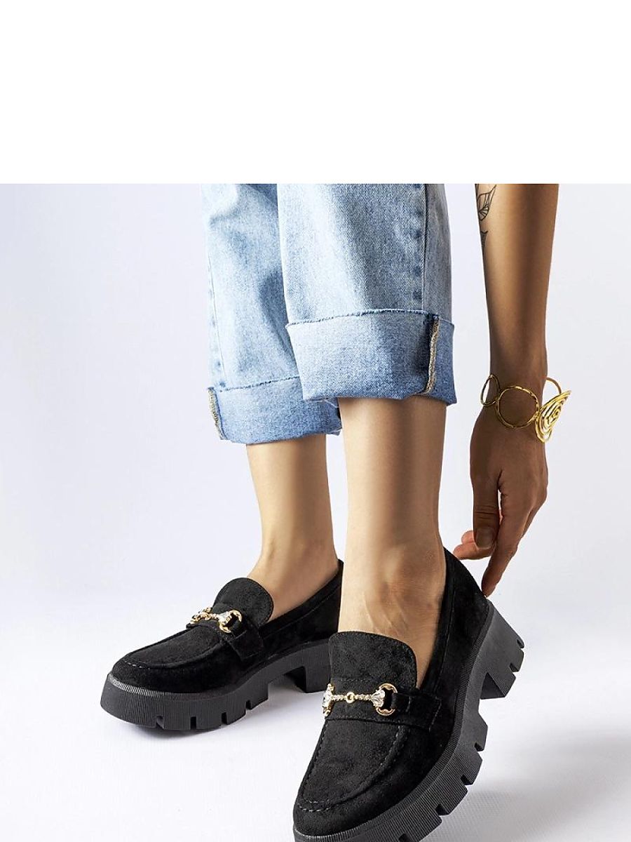 Mocassin model 207679 Solea - 41 - Black