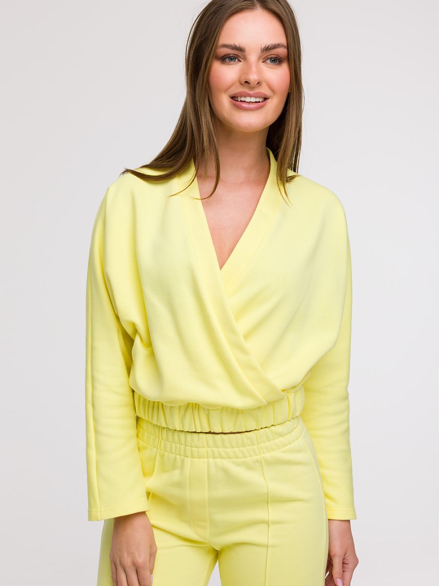 Sweatshirt model 211535 BeWear - M - Yellow