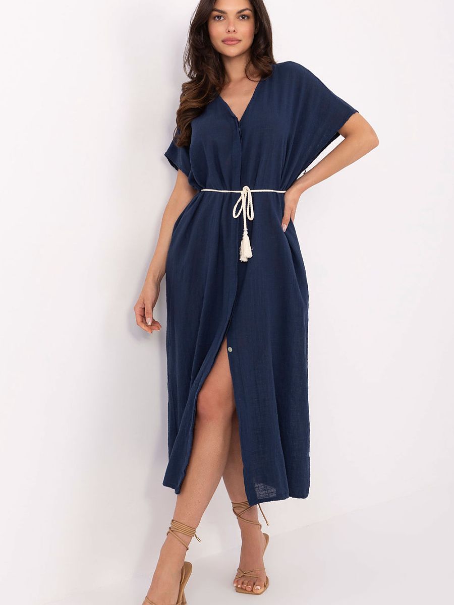 Daydress model 215236 Och Bella - M - Navy blue