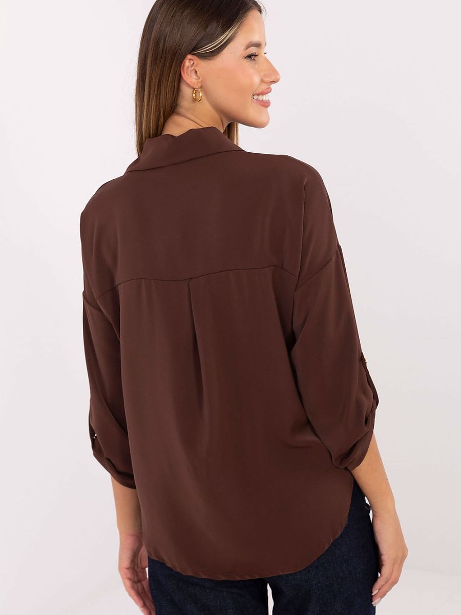 Long sleeve shirt model 219388 Rue Paris - Image 3