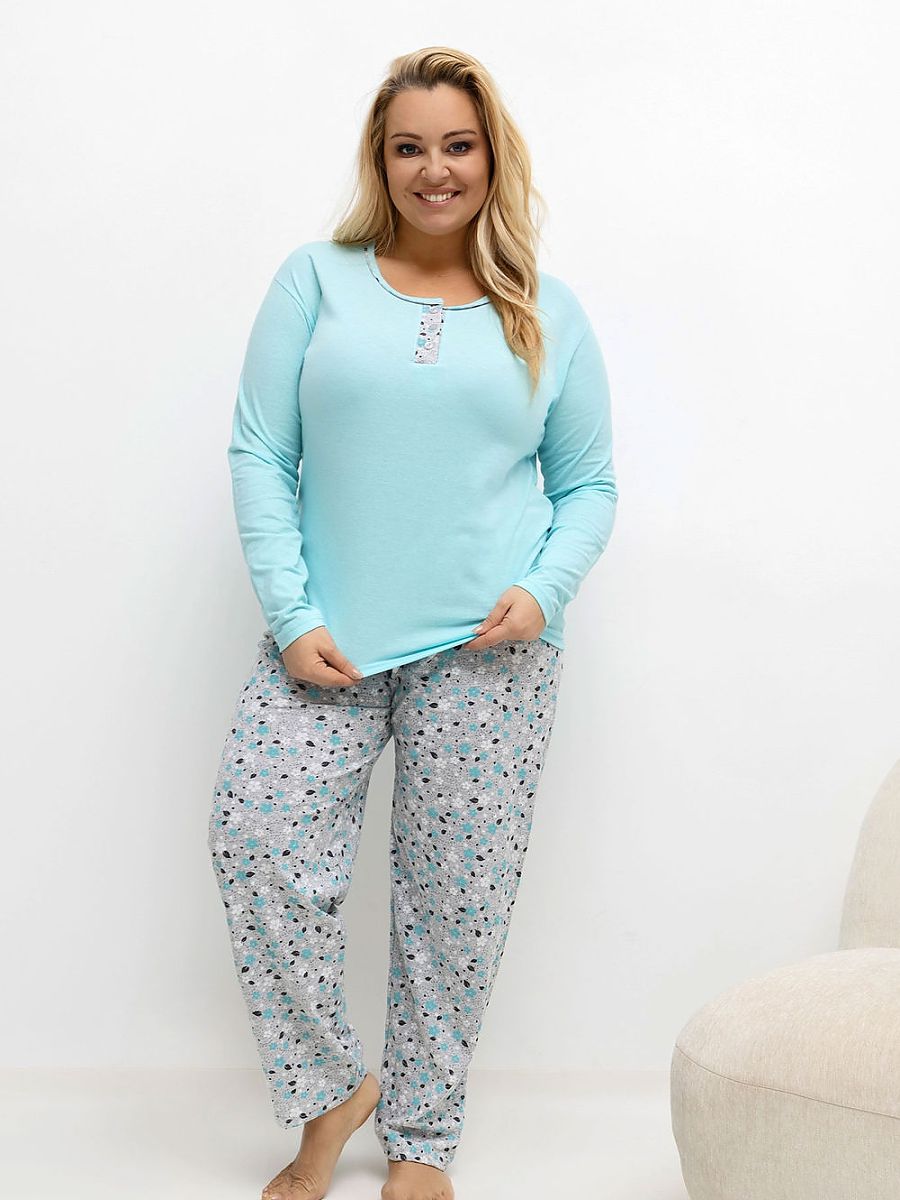 Plus Size Pajamas model 221184 Forever Pink - Image 2