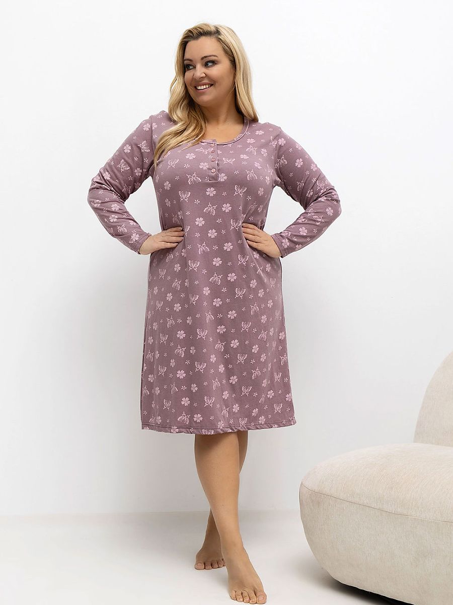 Plus Size Nightgown model 221200 Forever Pink - Image 2