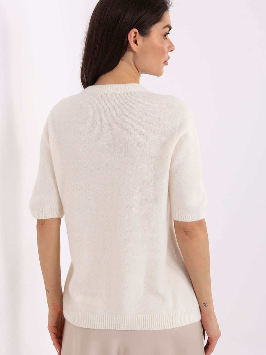 Short sleeve sweater model 221595 Italy Moda - Image 3