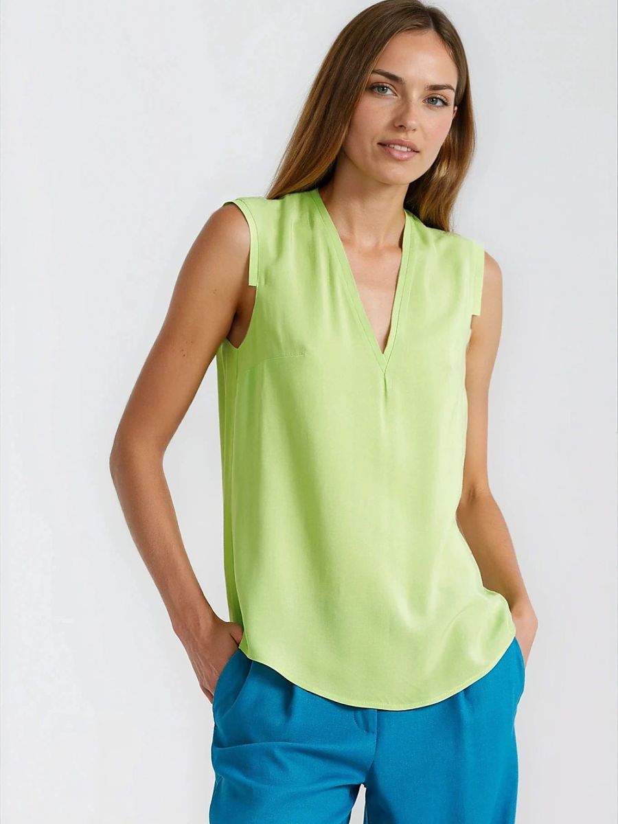 Blouse model 221726 Nife - 40 - Green