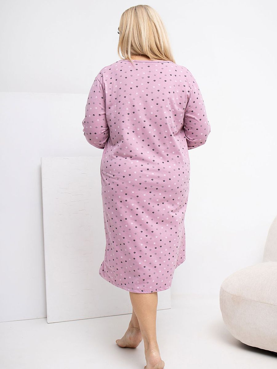 Plus Size Nightgown model 223303 Forever Pink - Image 3
