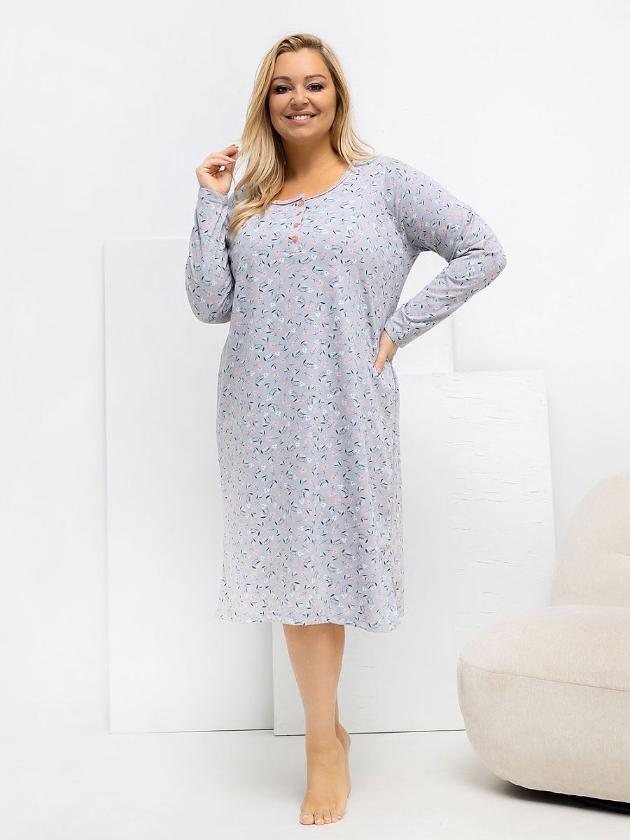 Plus Size Nightgown model 223307 Forever Pink - Image 2