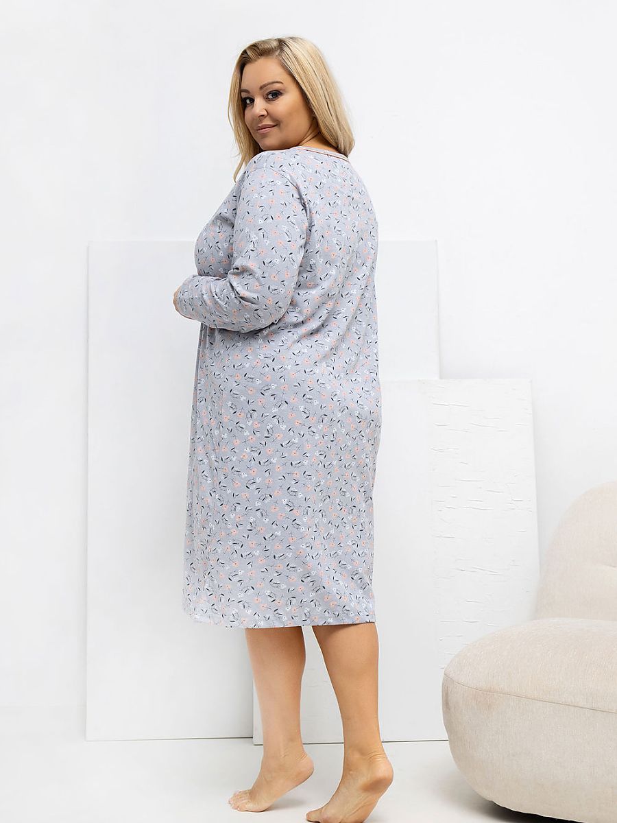 Plus Size Nightgown model 223307 Forever Pink - Image 3