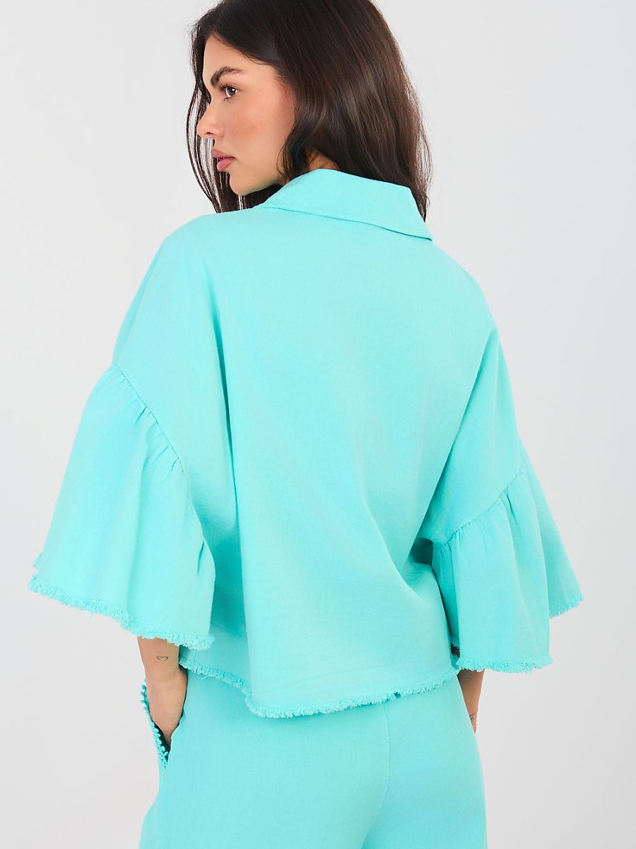 Denim jacket model 223630 Rue Paris - Image 3