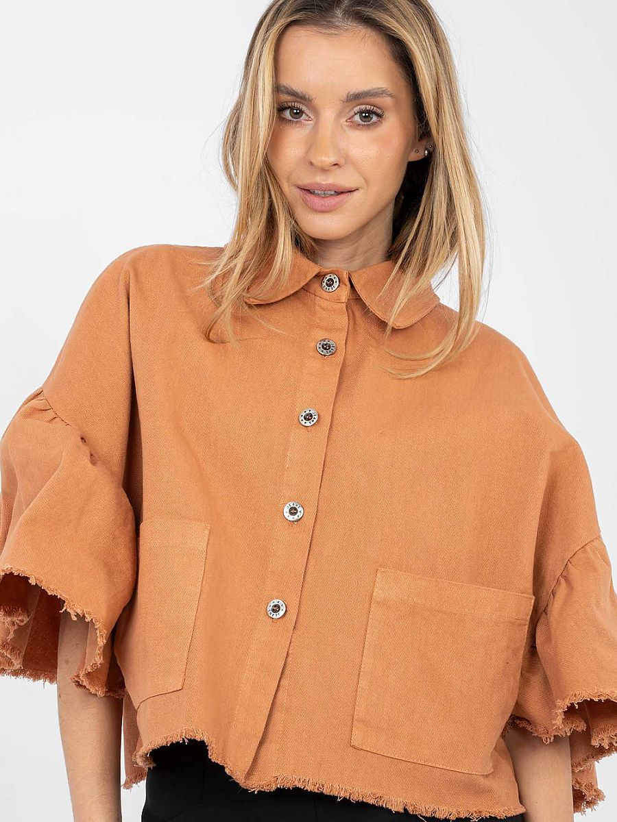 Denim jacket model 223785 Rue Paris - Image 4