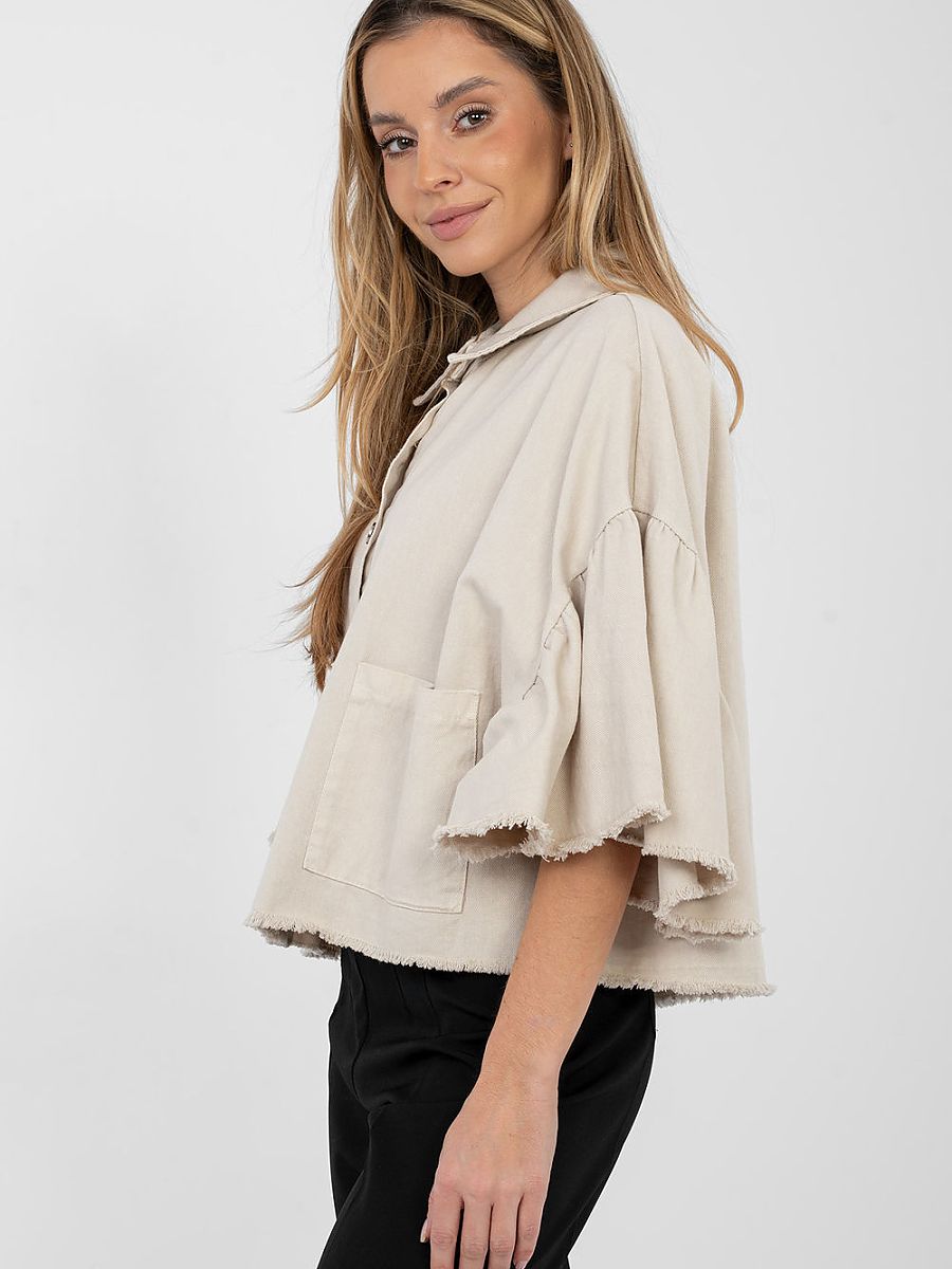 Denim jacket model 223786 Rue Paris - Image 2