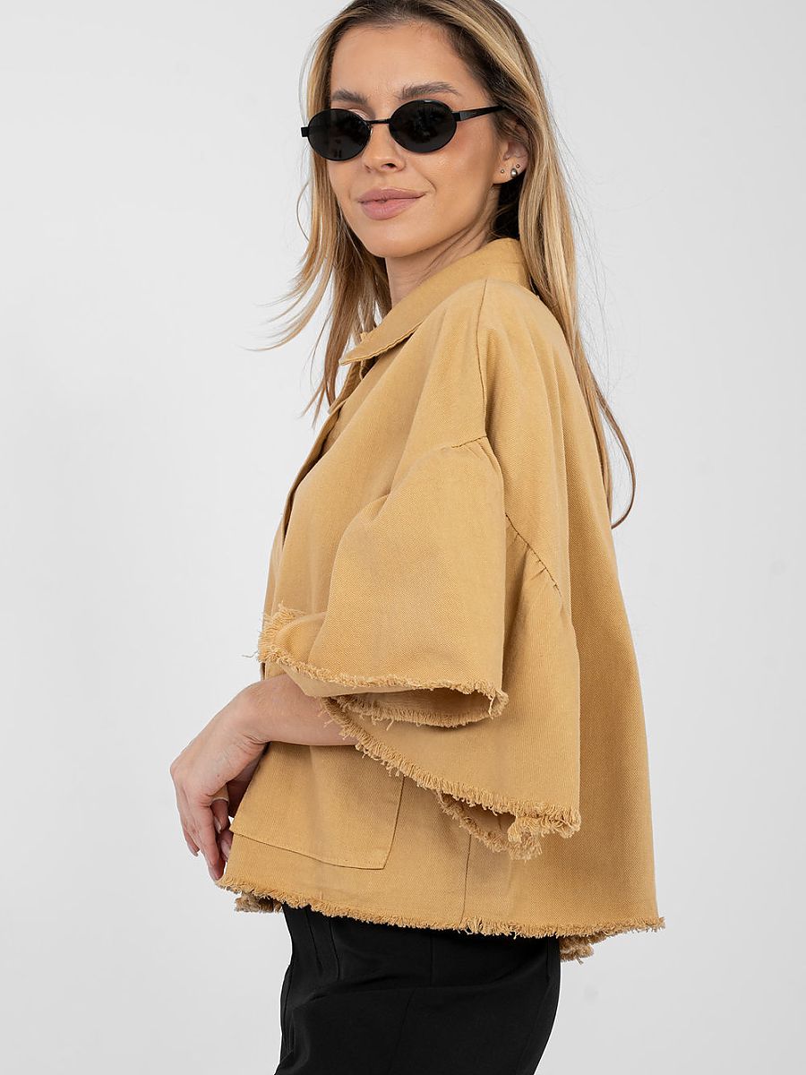 Denim jacket model 223787 Rue Paris - Image 3