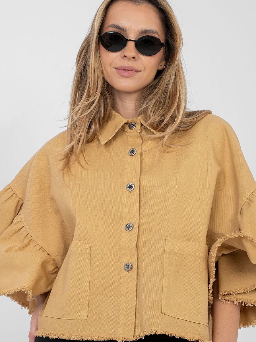 Denim jacket model 223787 Rue Paris - Image 4