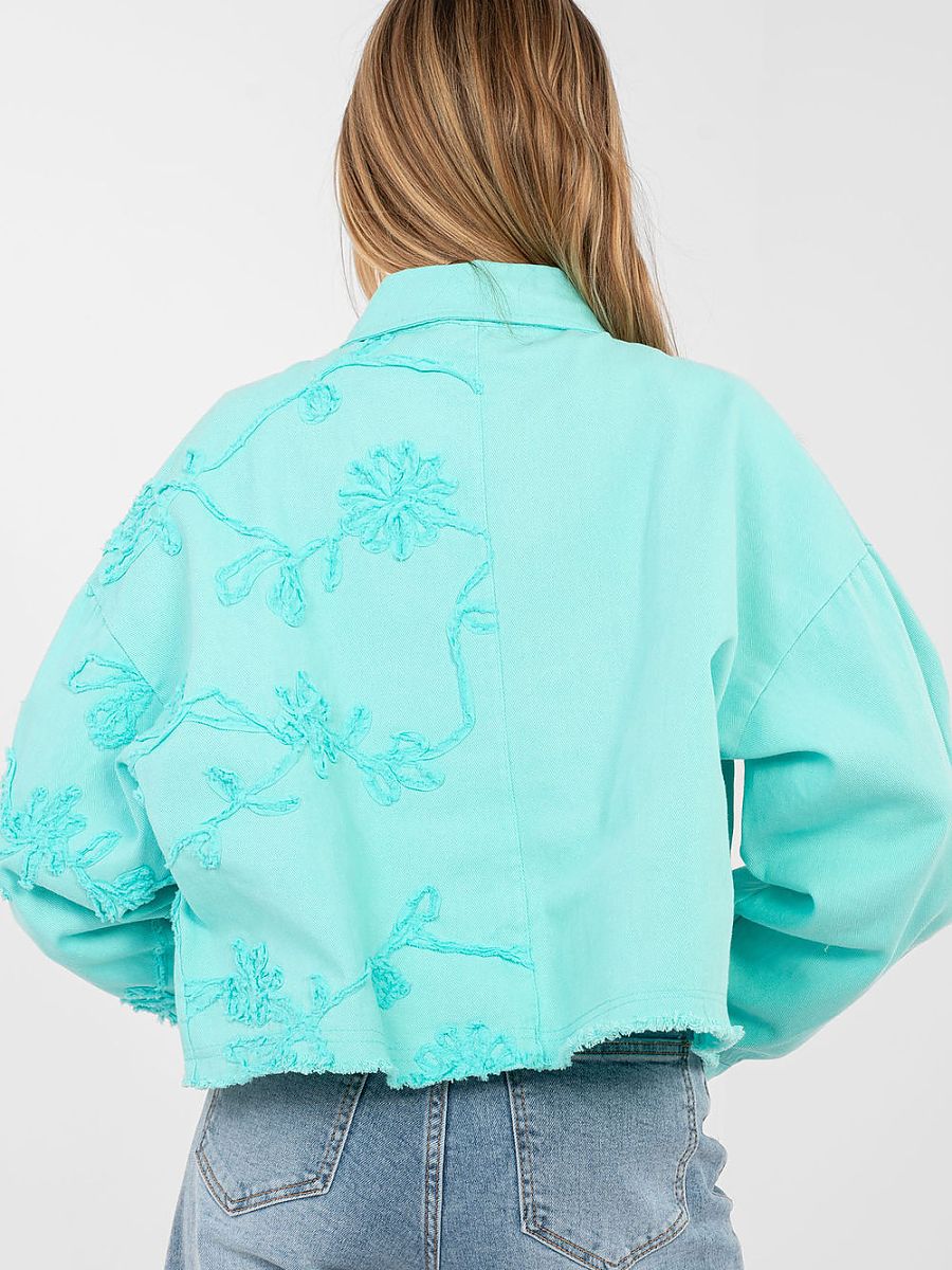 Denim jacket model 223790 Rue Paris - Image 3