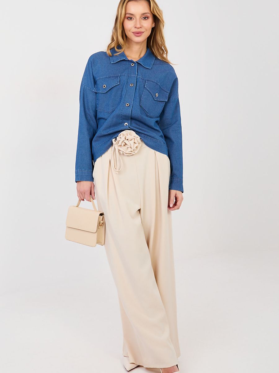 Denim jacket model 223822 Rue Paris - Image 2