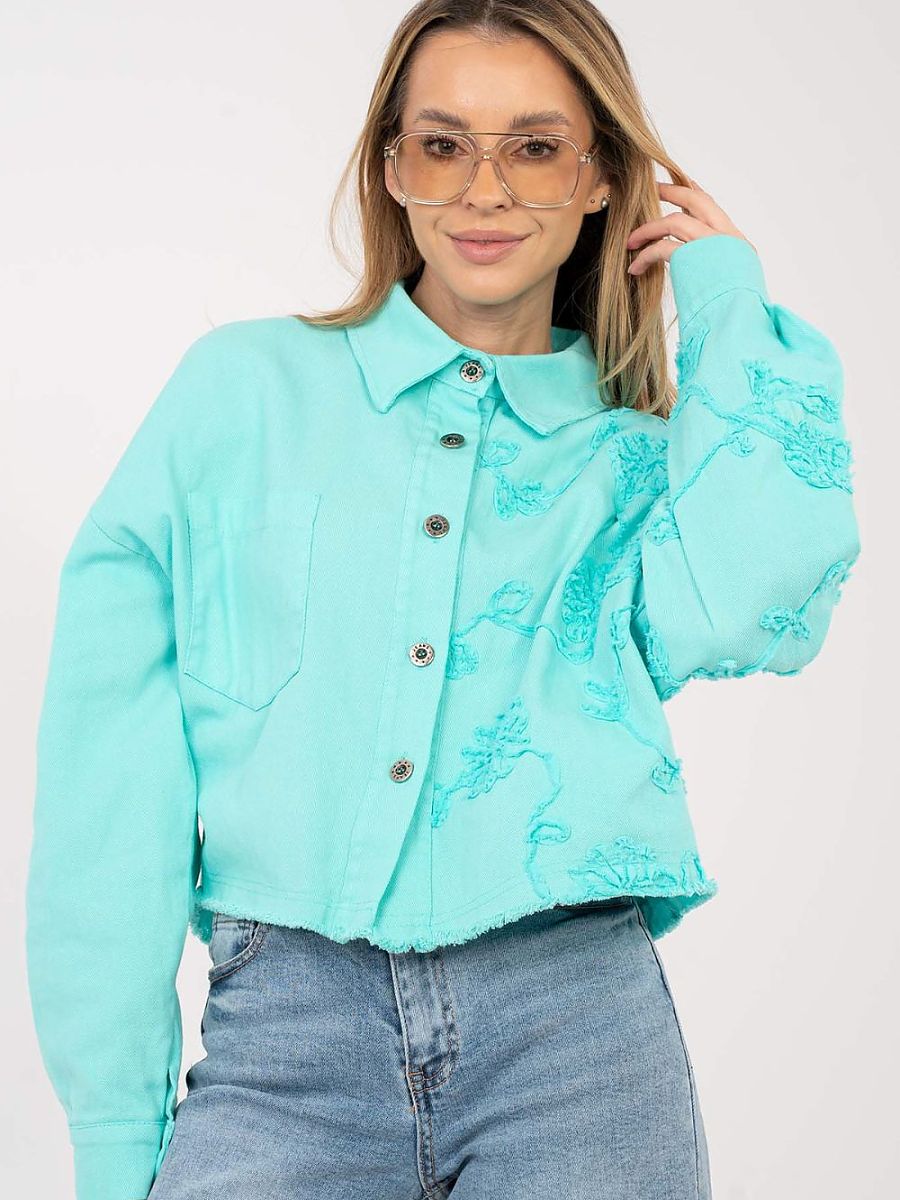 Denim jacket model 223790 Rue Paris - Image 4