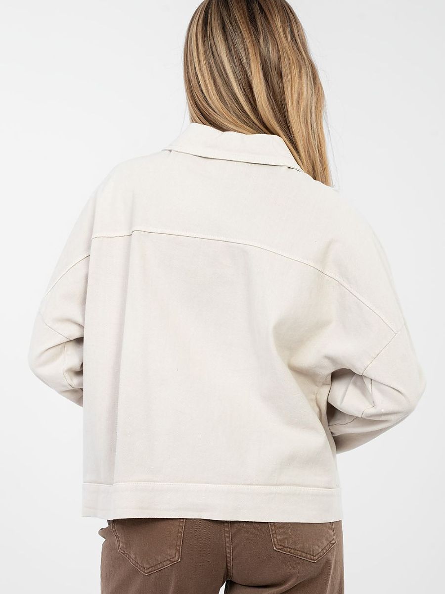 Denim jacket model 223820 Rue Paris - Image 4