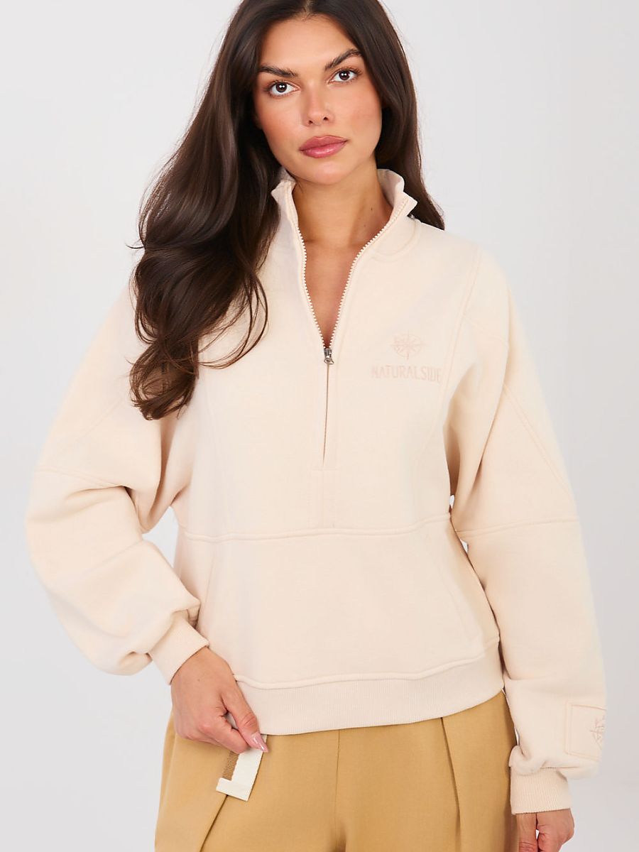 Sweatshirt model 224331 Factory Price - XL/XXL - Beige