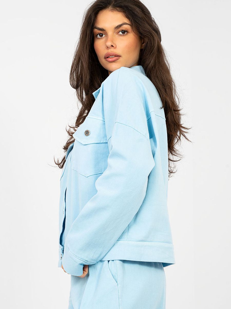 Denim jacket model 225428 Rue Paris - Image 2