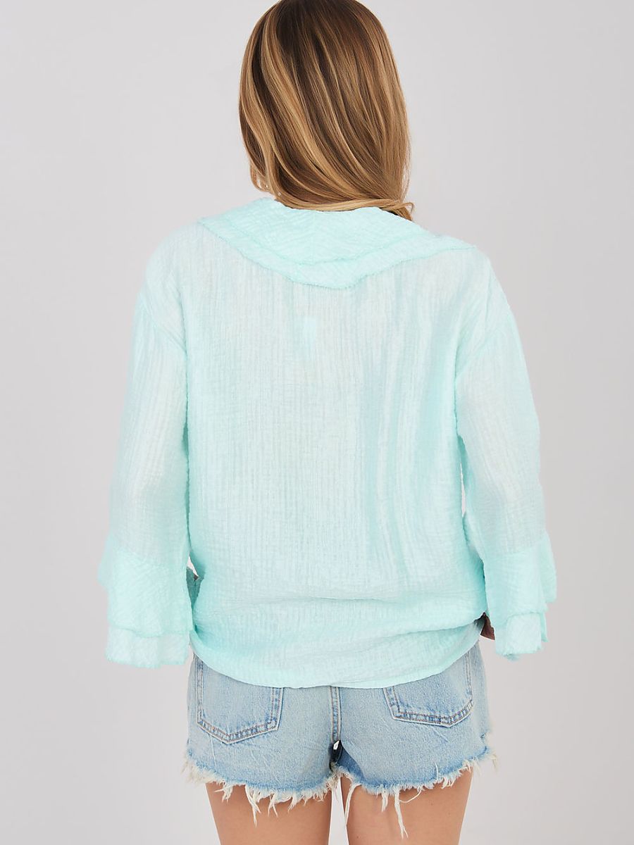 Long sleeve shirt model 225517 Italy Moda - Image 3