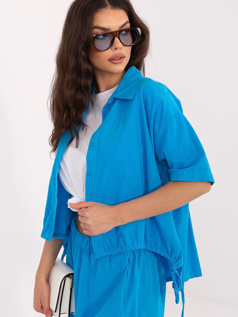 Short sleeve shirt model 226017 Italy Moda - Image 4