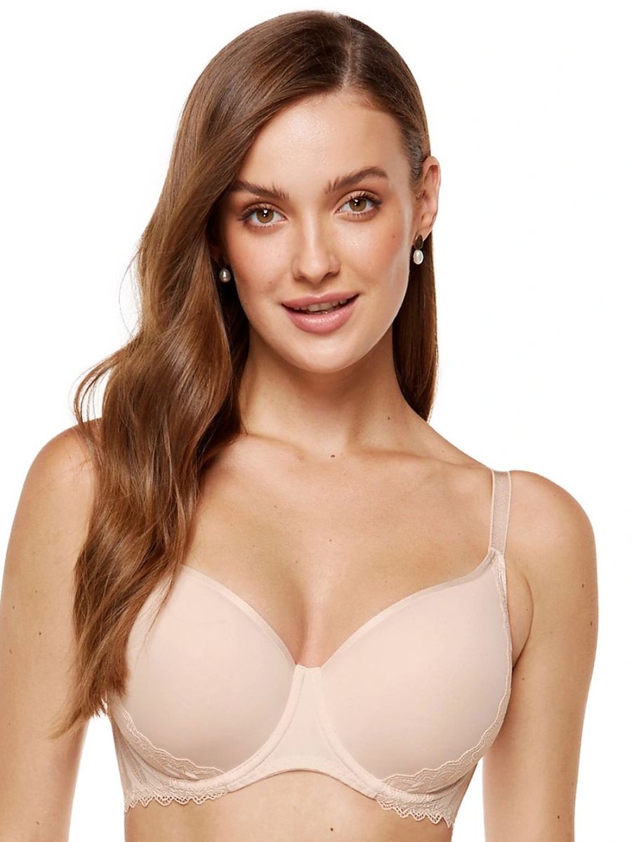 Padded bra model 226373 Gorteks - 90E - Beige