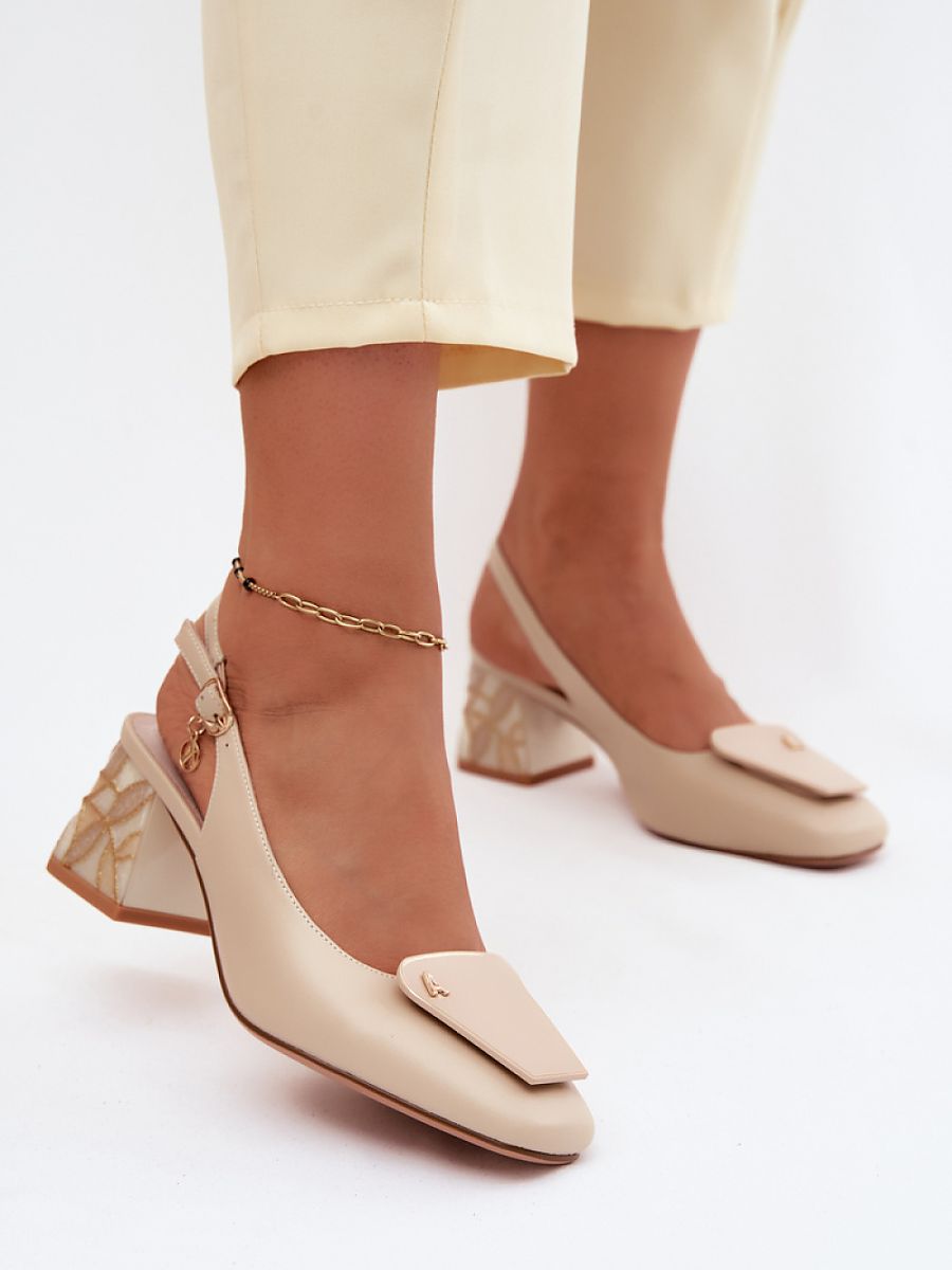 Lodičky na sloupku model 228407 Step in style