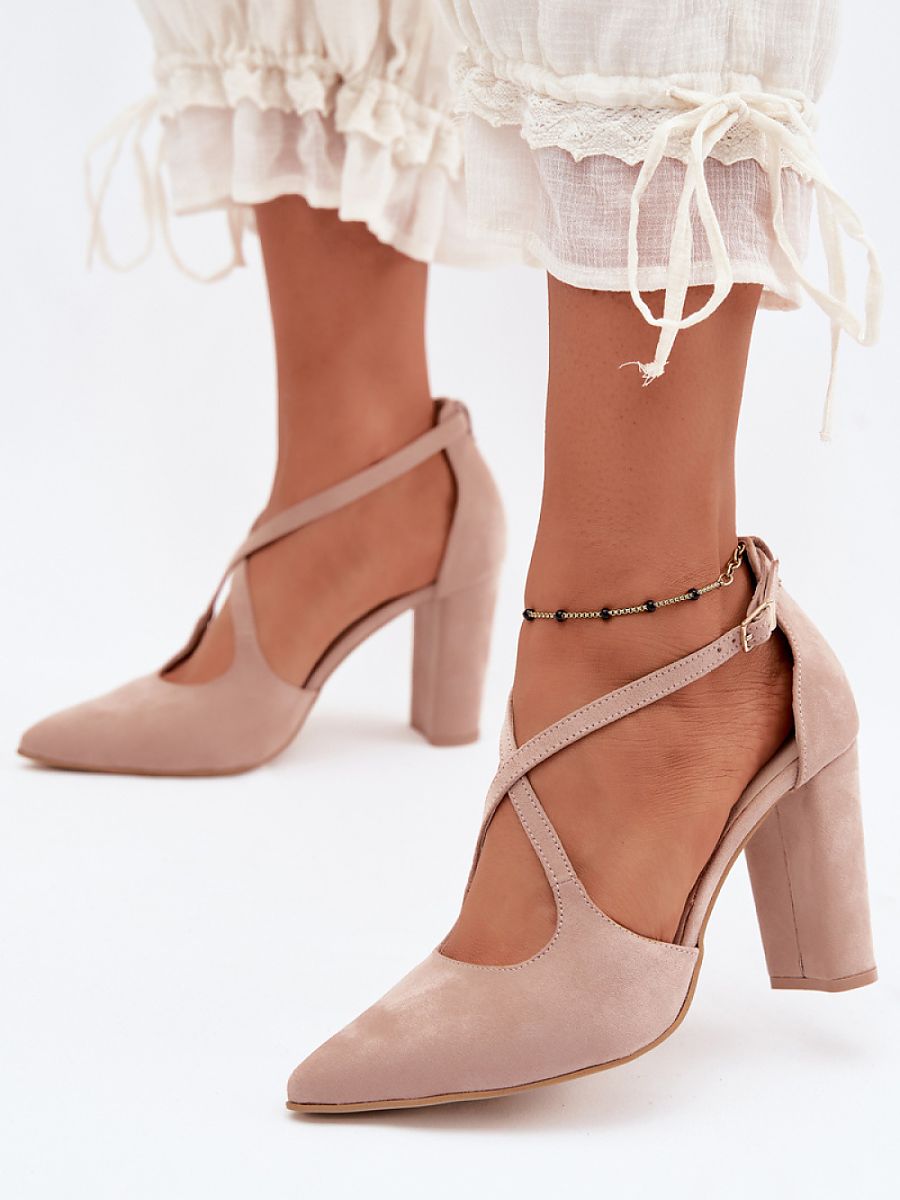 Lodičky na sloupku model 229736 Step in style