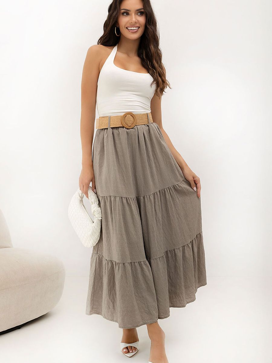 Long skirt model 229932 Italy Moda - Image 4