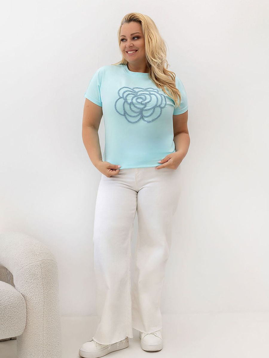 Plus size T-shirt model 230448 Relevance - Image 2