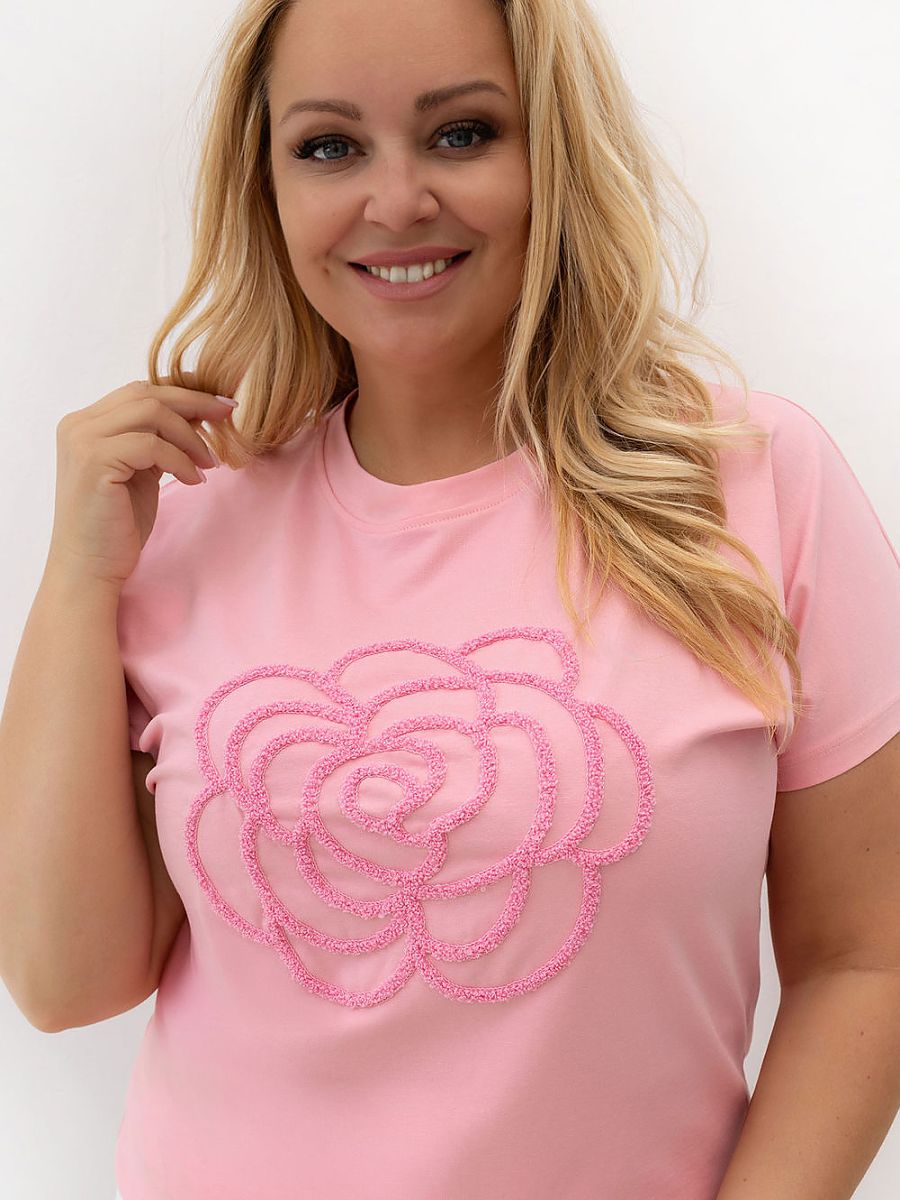 Plus size T-shirt model 230450 Relevance - Image 4