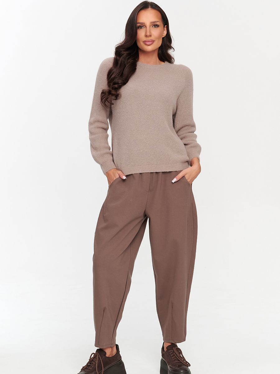 Women trousers model 231980 Makadamia - Image 2