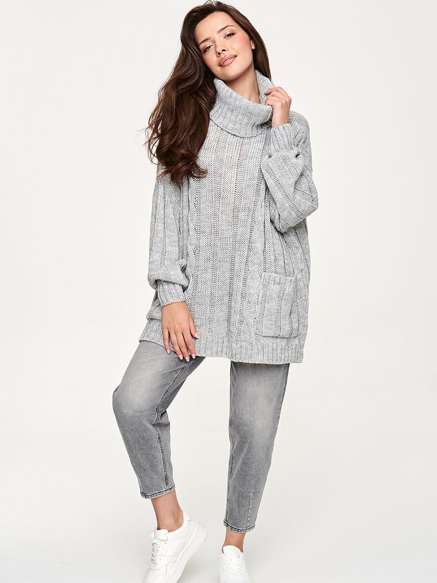 Turtleneck model 232049 Makadamia - Image 2