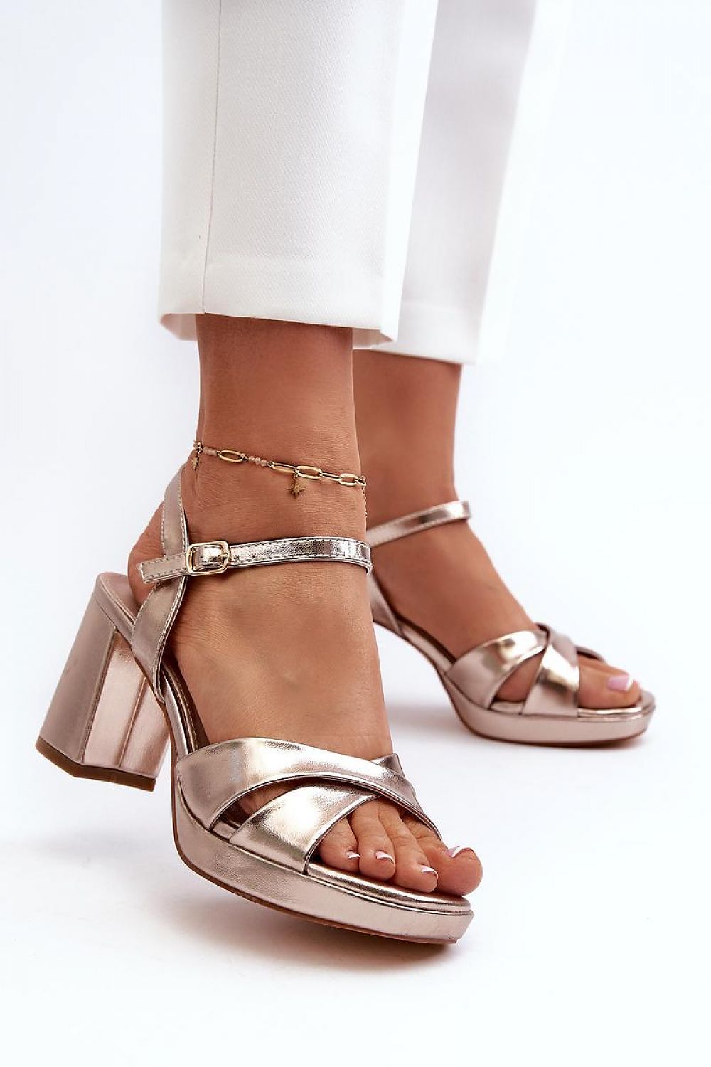 Heel sandals model 194142 Step in style