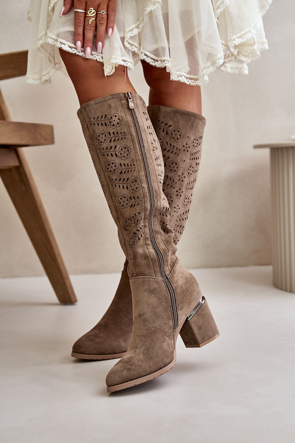 Open-work Boots model 218495 Step in style
