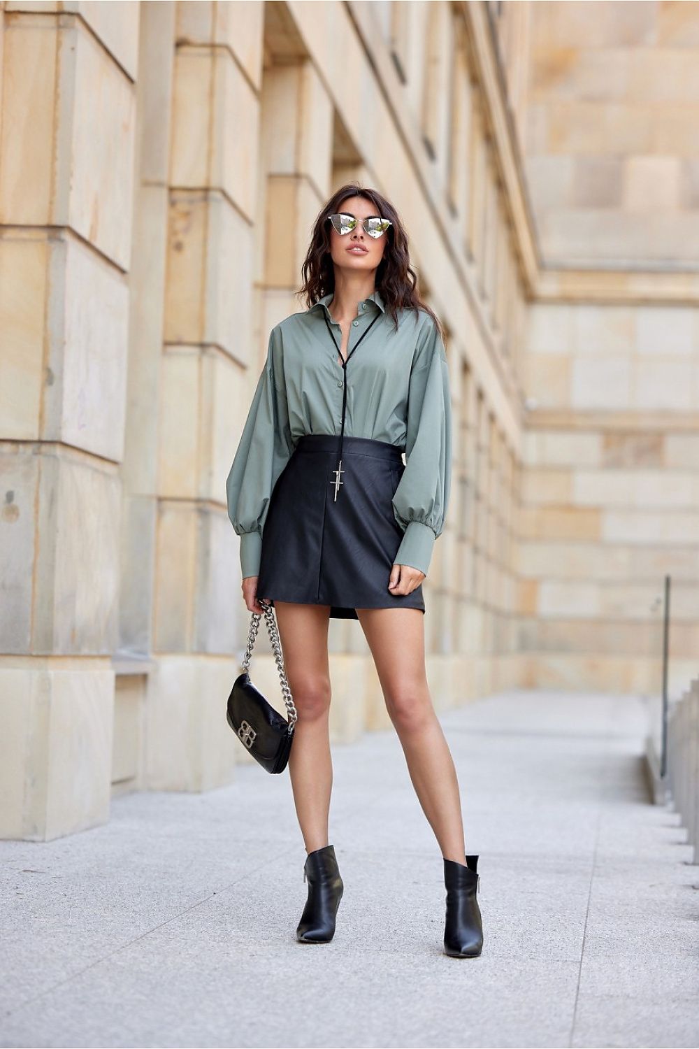 Long sleeve shirt model 220906 Roco Fashion