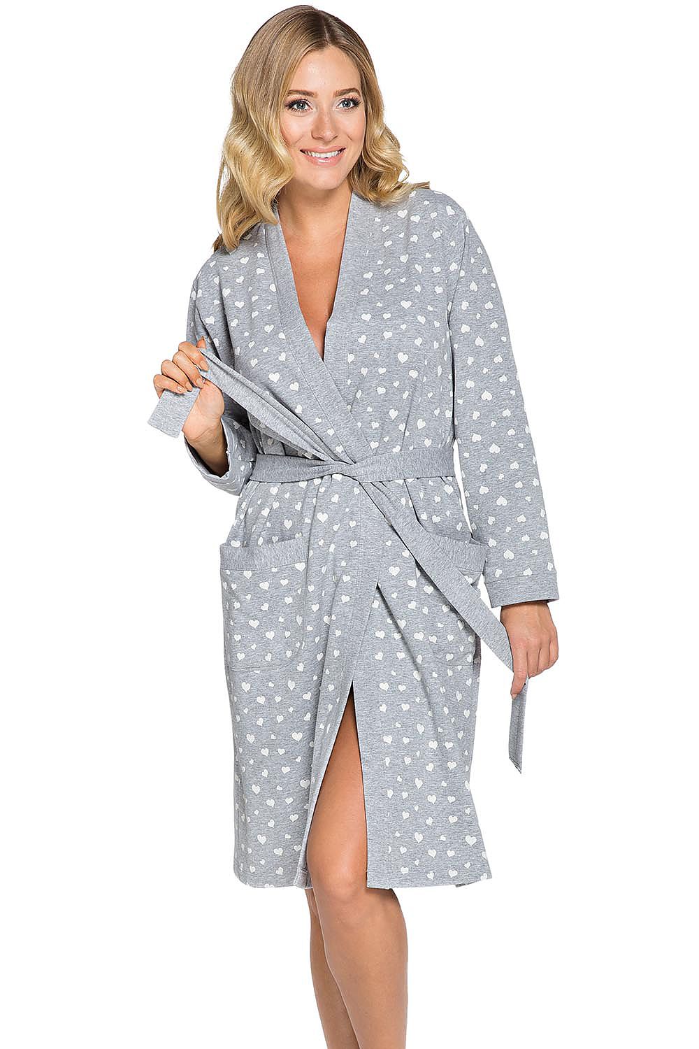 Bathrobe model 46429 Italian Fashion Dressing Gowns, Bathrobes for