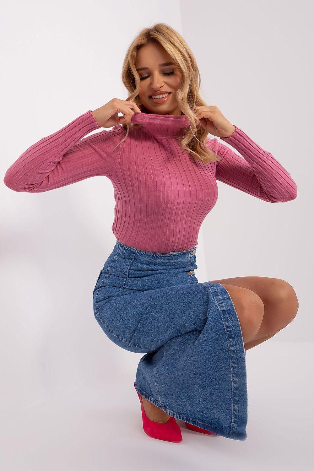 Turtleneck model 203189 AT