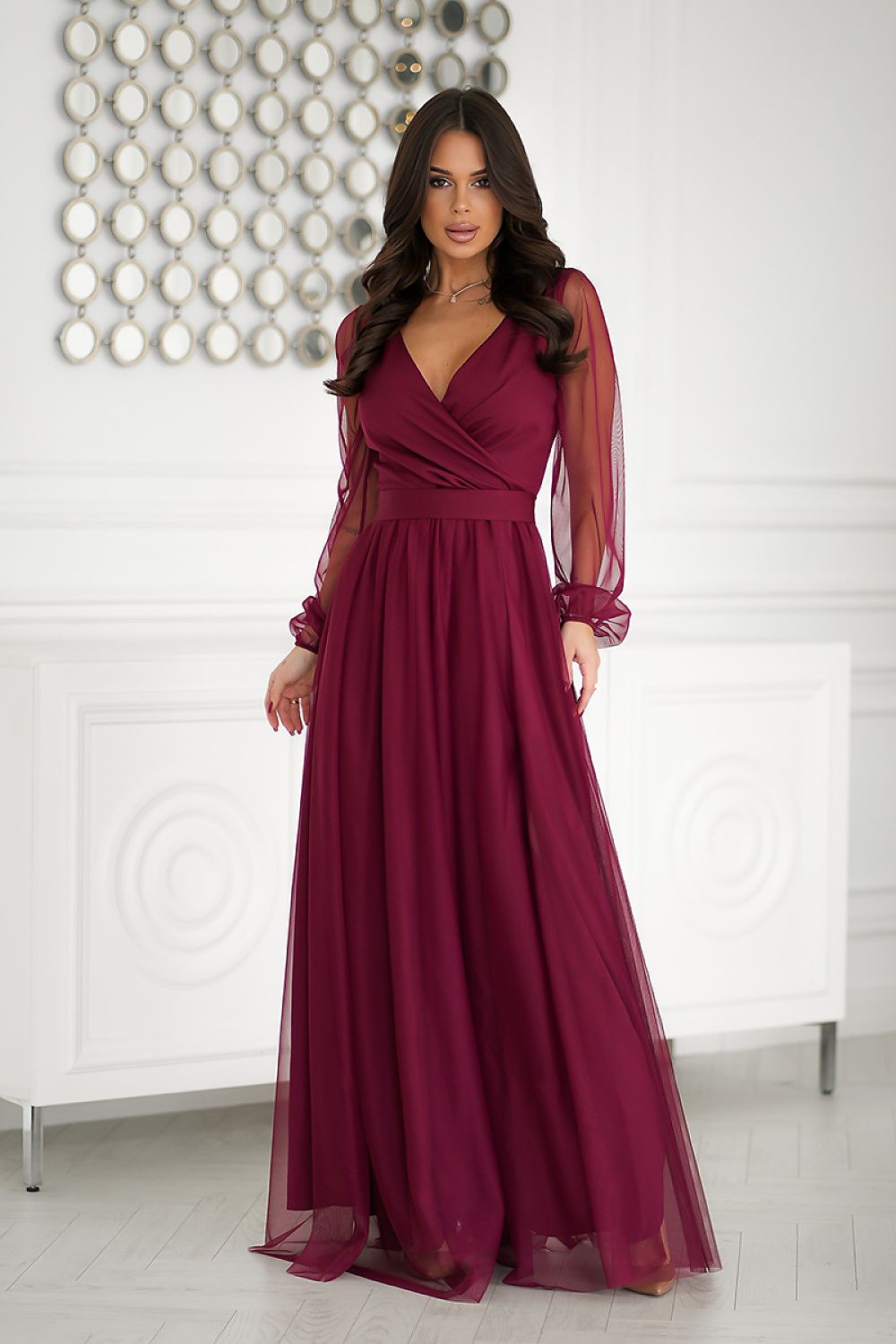 Short dress model 222063 Bicotone main image 1