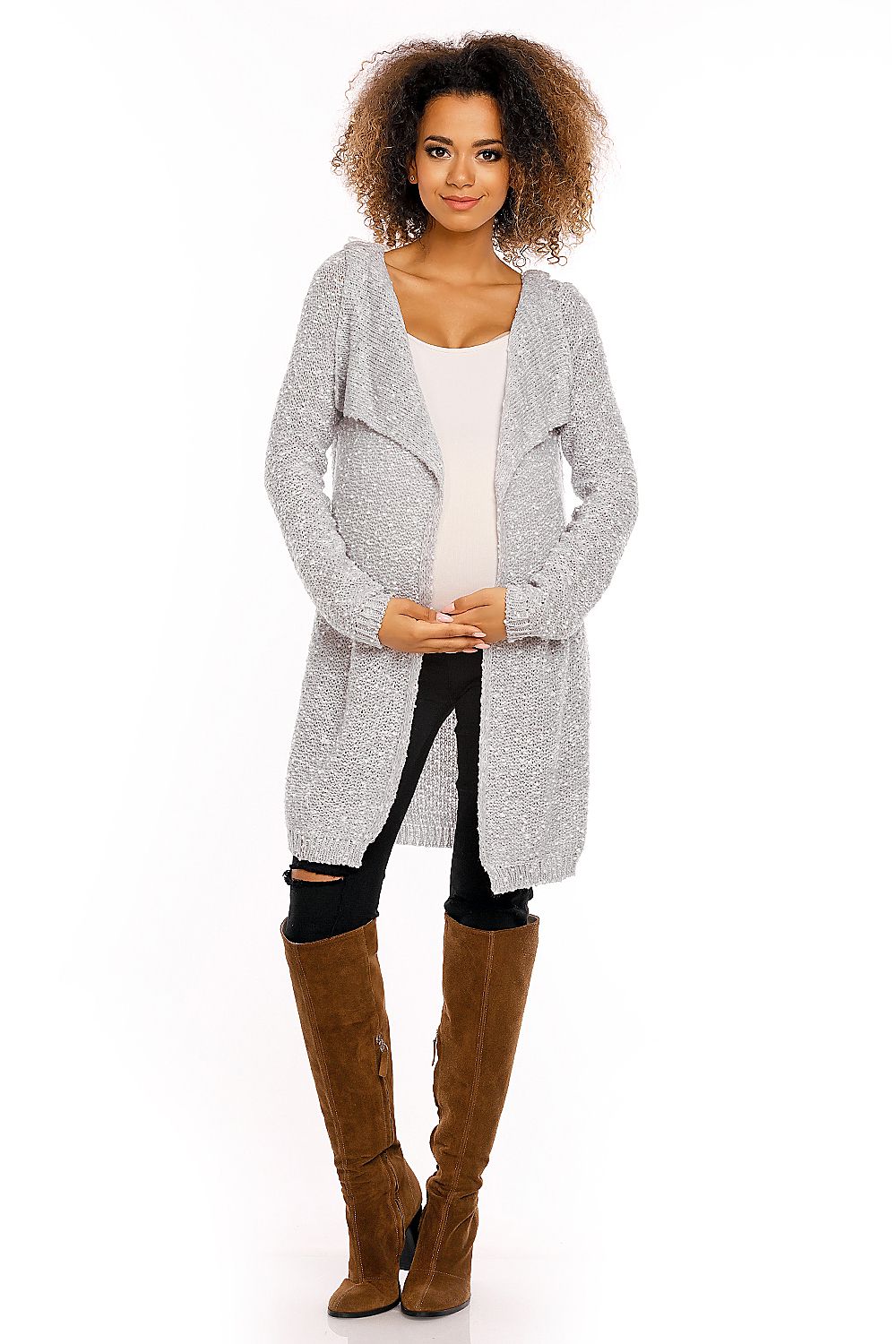 Pregnancy cardigan PeeKaBoo