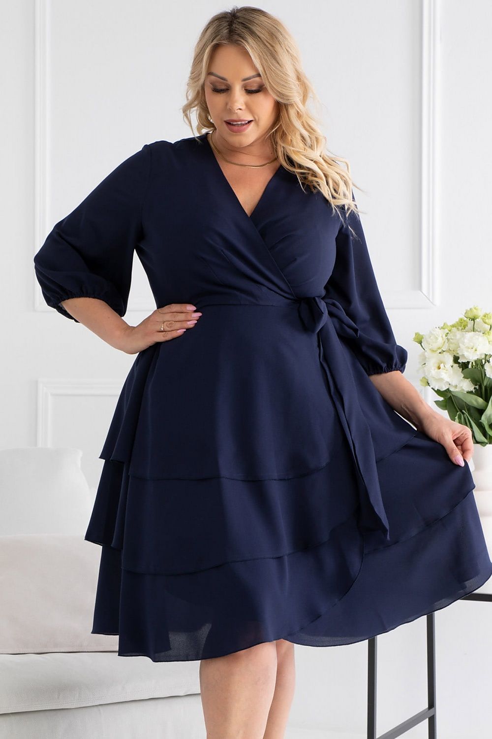 Cocktailjurk discount plus size