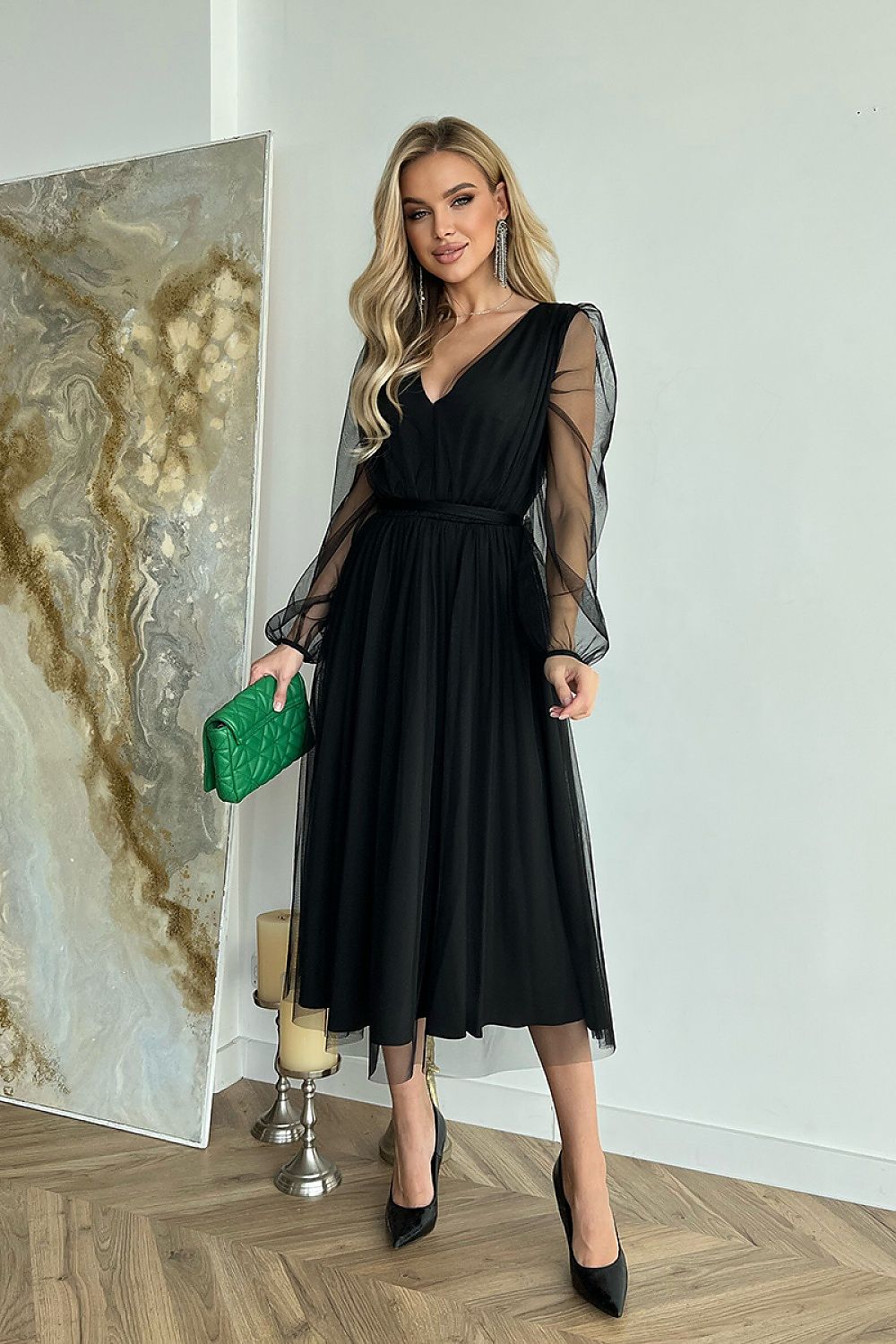 Evening dress Bicotone main image 1