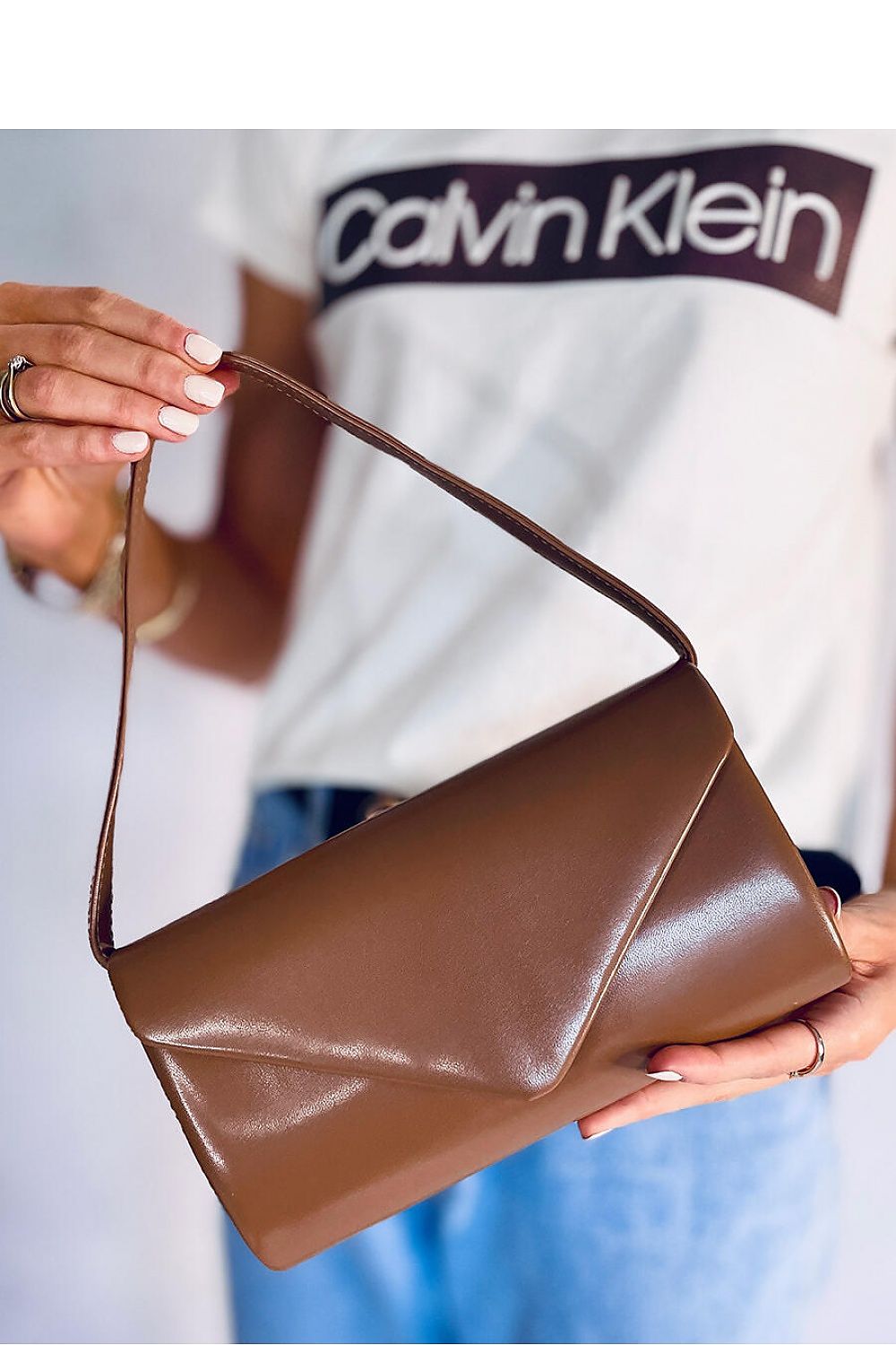 Envelope clutch bag model 177679 Inello Evening Handbags, Clutch Bags