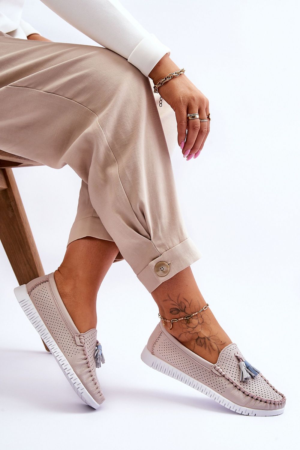 Mocassin Step in Style