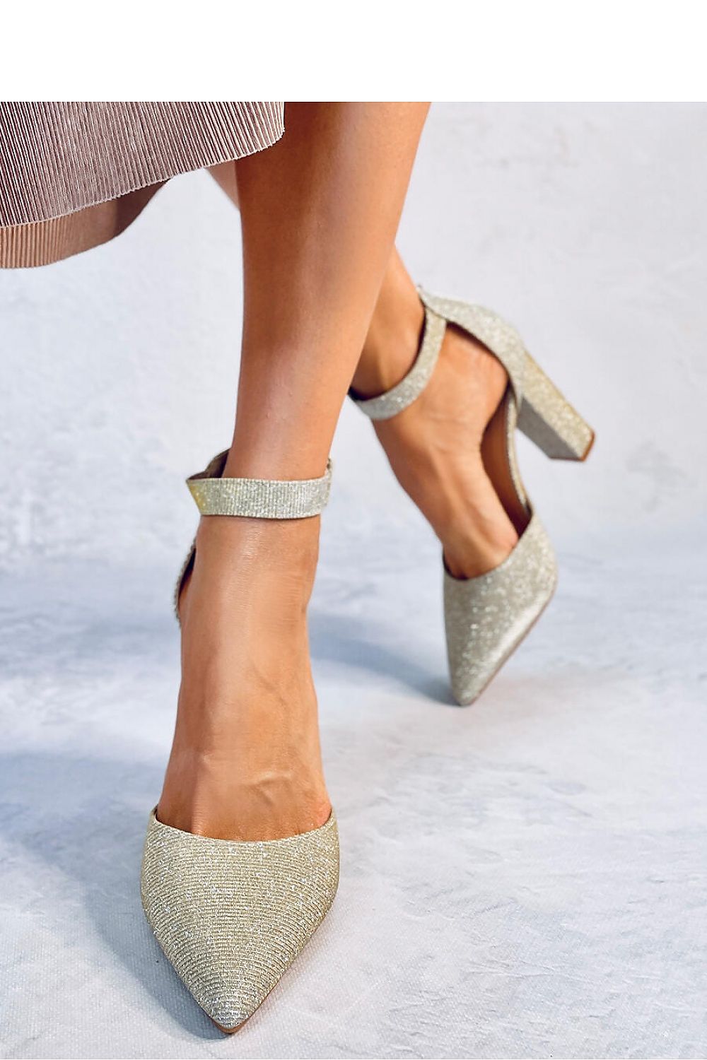 Block heel pumps model 180712 Inello High Heel Pumps Wholesale Clothing ...