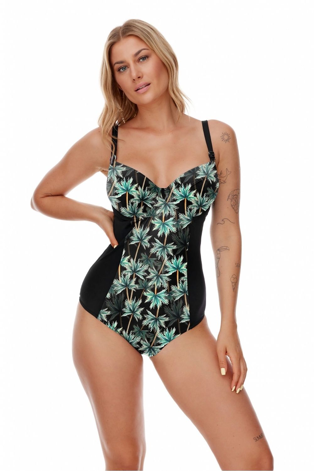 Swimsuit one piece model 181013 Lupo Line One-Piece Swimsuits