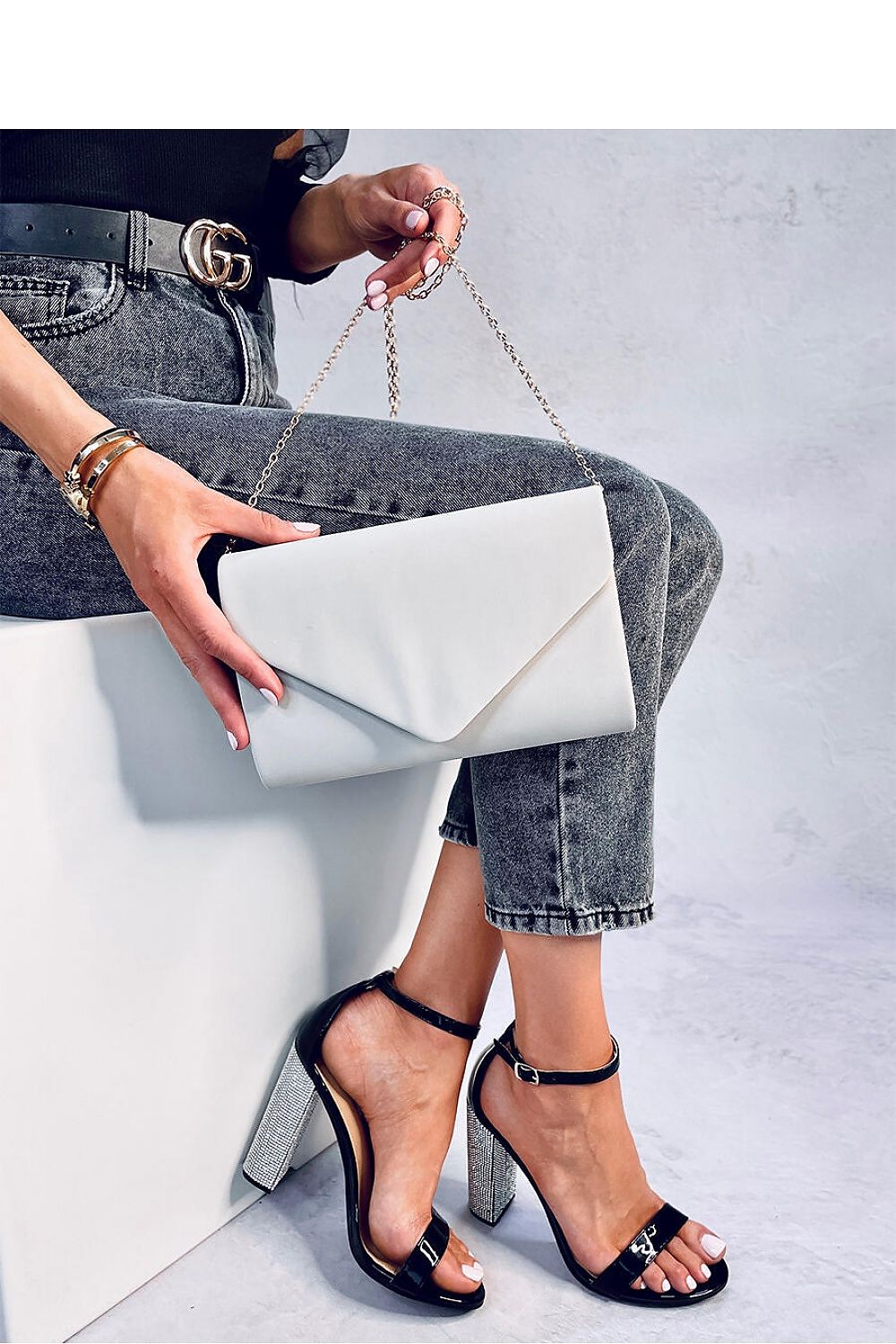 Envelope clutch bag model 181901 Inello Evening Handbags, Clutch Bags