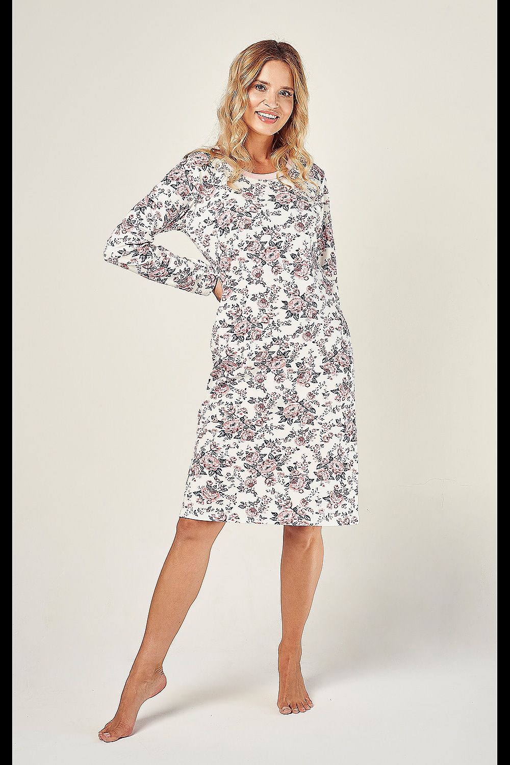Nightshirt model 183027 Taro main image 1