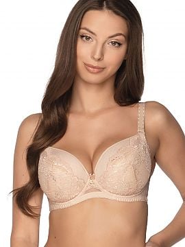 Wholesale half cup net bra For Supportive Underwear 