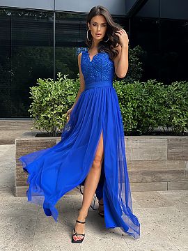 Jake*s Evening Dress blue elegant Fashion Dresses Evening Dresses 