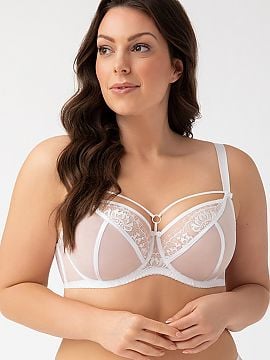 Large Cup Size Lace Underwire Bra, Gorsenia, Size: 36B